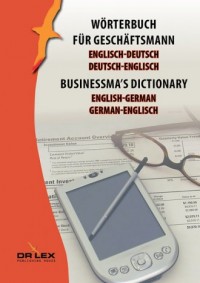 Businessmas dictionary english-german - okładka podręcznika