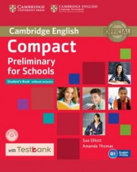 Compact Preliminary for Schools. - okładka podręcznika