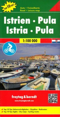 Istria, Pula (skala 1:100 000) - okładka książki