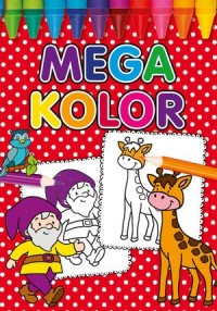 Mega kolor - okładka książki