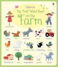 My First Word Book on the Farm - okładka książki