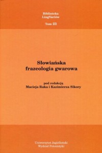 Słowiańska frazeologia gwarowa. - okładka książki