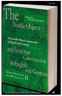 The Double Object Construction - okładka książki