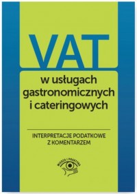 VAT w usługach gastronomicznych - okładka książki