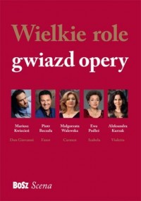 Wielkie role gwiazd opery - okładka książki