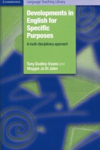 Developments in English for Specific - okładka podręcznika