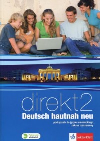 Direkt Deutsch hautnah neu 2. Podręcznik - okładka podręcznika