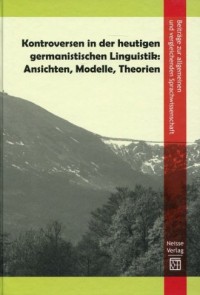 Kontroversen in der heutigen germanistischen - okładka książki
