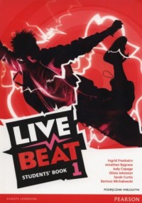 Live Beat 1. Students Book. Podręcznik - okładka podręcznika
