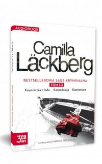 Camilla Lackberg. Tom 1-3 (CD). - okładka płyty