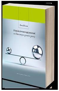 Pojęcie równowagi prawnej w zbiorowym - okładka książki