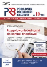 Poradnik Rachunkowości Budżetowej - okładka książki