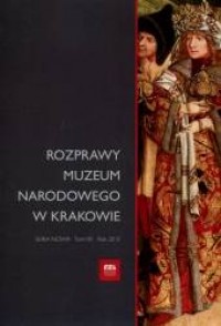 Rozprawy Muzeum Narodowego w Krakowie - okładka książki