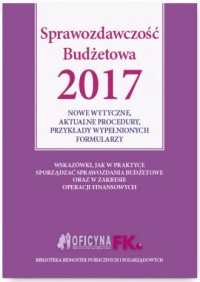 Sprawozdawczość budżetowa 2017 - okładka książki