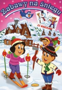 Zabawy na śniegu - okładka książki