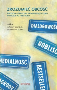 Zrozumieć obcość. Recepcja literatury - okładka książki