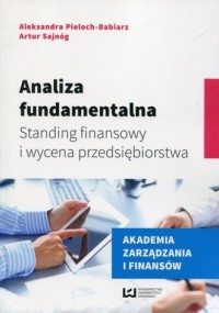 Analiza fundamentalna. Standing - okładka książki