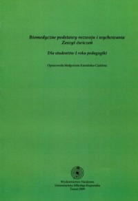 Biomedyczne podstawy rozwoju i - okładka podręcznika