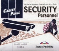 Career Paths Security Personnel - pudełko audiobooku