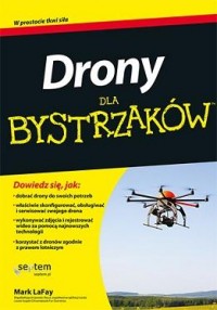 Drony dla bystrzaków - okładka książki