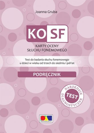 KOSF. Karty oceny słuchu fonemowego. - okładka książki
