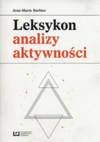 Leksykon analizy aktywności - okładka książki