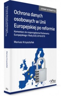 Ochrona danych osobowych w Unii - okładka książki