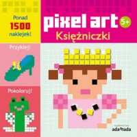 Pixel art. Księżniczki - okładka książki