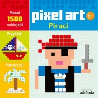 Pixel art. Piraci - okładka książki