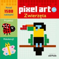 Pixel art. Zwierzęta - okładka książki