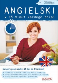 Angielski w 15 minut każdego dnia - okładka podręcznika