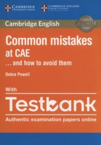 Common Mistakes at CAE with Testbank - okładka podręcznika