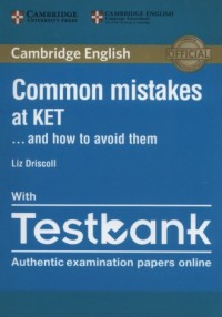 Common Mistakes at KET with Testbank - okładka podręcznika
