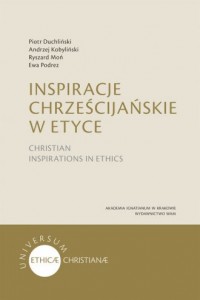 Inspiracje chrześcijańskie w etyce - okładka książki