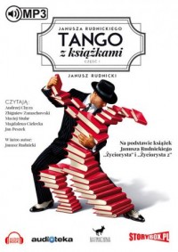 Janusza Rudnickiego Tango z książkami - pudełko audiobooku