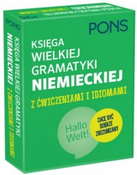 Księga wielkiej gramatyki niemieckiej - okładka podręcznika
