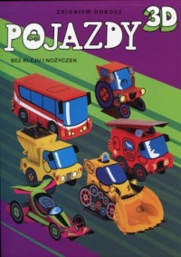 Pojazdy (3D) - okładka książki