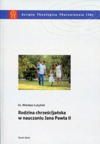 Rodzina chrześcijańska w nauczaniu - okładka książki