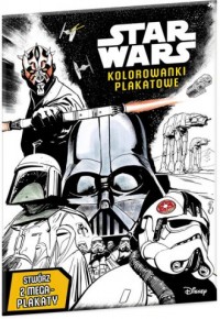 Star Wars. Kolorowanki plakatowe - okładka książki