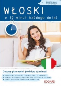 Włoski w 15 minut każdego dnia - okładka podręcznika