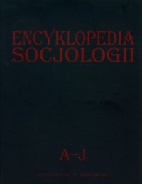 Encyklopedia socjologii (A-J) - okładka książki