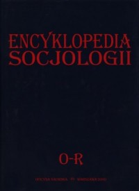 Encyklopedia socjologii (O-R) - okładka książki