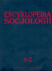 Encyklopedia socjologii (S-Ż) - okładka książki