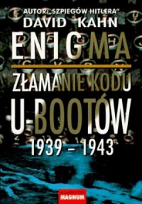 Enigma. Złamanie kodu U-Bootów - okładka książki