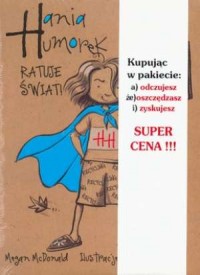 Hania Humorek ratuje świat! PAKIET - okładka książki