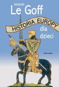 Historia Europy dla dzieci - okładka książki