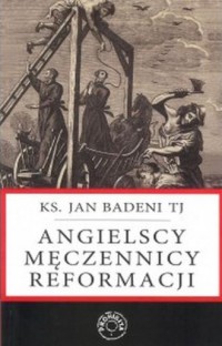 Angielscy męczennicy reformacji - okładka książki