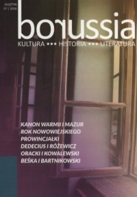 Borussia. Kultura. Historia. Literatura. Nr 57 2016