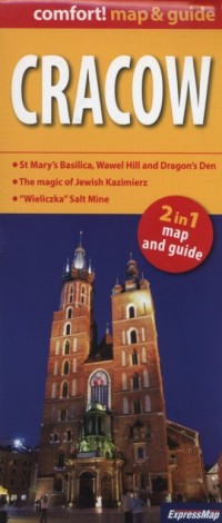 Cracow comfort! map&guide. 2w1: - okładka książki