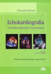 Echokardiografia. Techniki tradycyjne - okładka książki